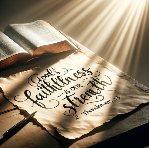 «2 Tesalonicenses 3:3 – La fidelidad de Dios es nuestra fortaleza»