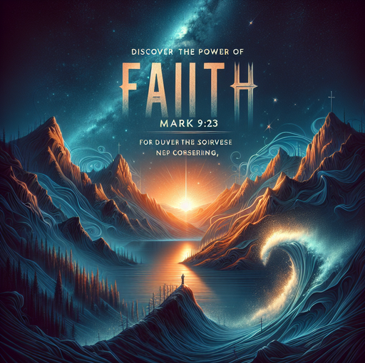 «Descubre el poder de la fe: Mark 9:23 en FrasesBiblicas.net»