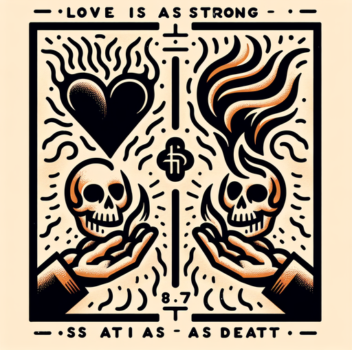 «El amor es tan fuerte como la muerte: Cantares 8:7 – Explorando el poder del amor según la Biblia»