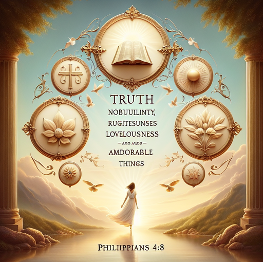 «Filipenses 4:8: Pautas para una mente pura y positiva | FrasesBiblicas.net»