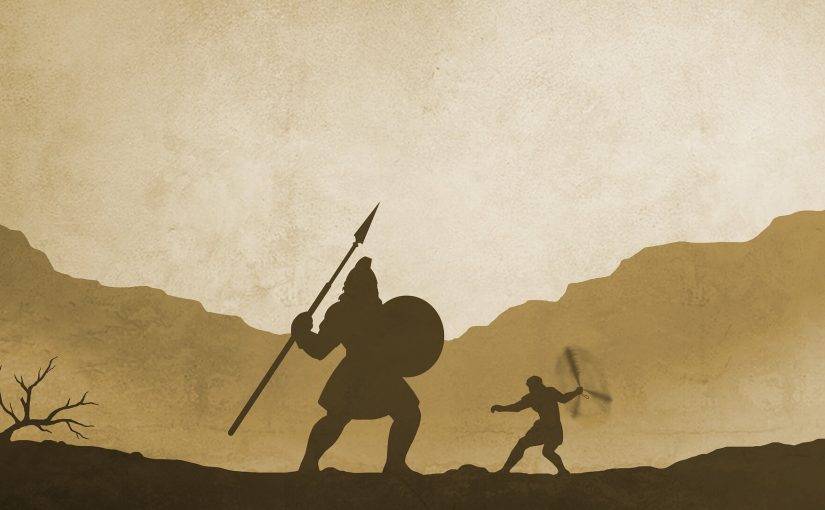 1 Samuel 17: 41-50 Derrota a tu gigante por Su Poder