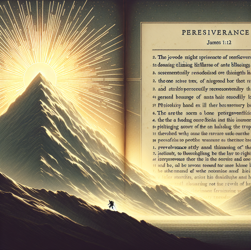 «La bienaventuranza de perseverar: Reflexiones sobre James 1:12»